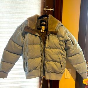 The North Face down jacket